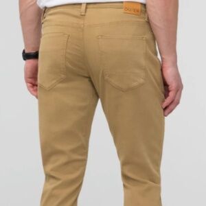 Duer N2X no sweat relax tapered khakis size 36